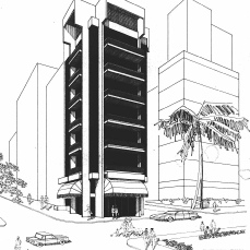 Sidani Building, Beirut 1978