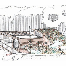 Studio/Bush retreat, Russell 2005